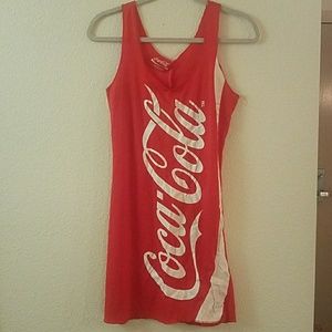 Cocacola spandex dress